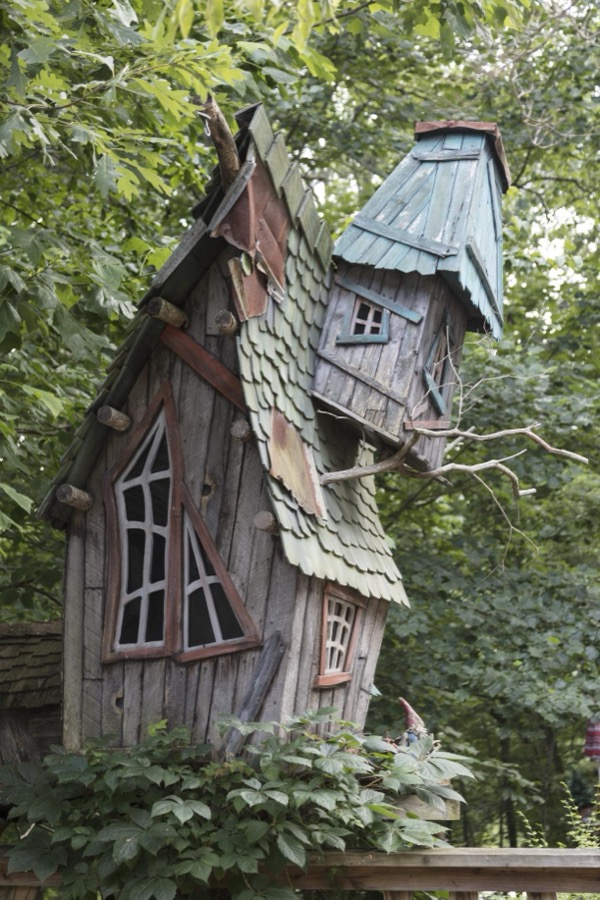 Part of Sleepy Hollow, a whimsical fairy village, garden, and gift shop near the settlement of Young Harris in Towns County, Georgia, near the North Carolina line