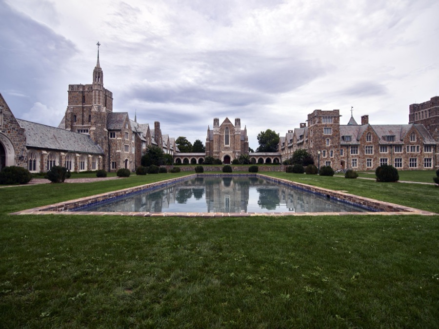 The Ford Buildings, as they are known, on the 27,000-acre campus of Berry College in Mount Berry, near Rome, Georgia
