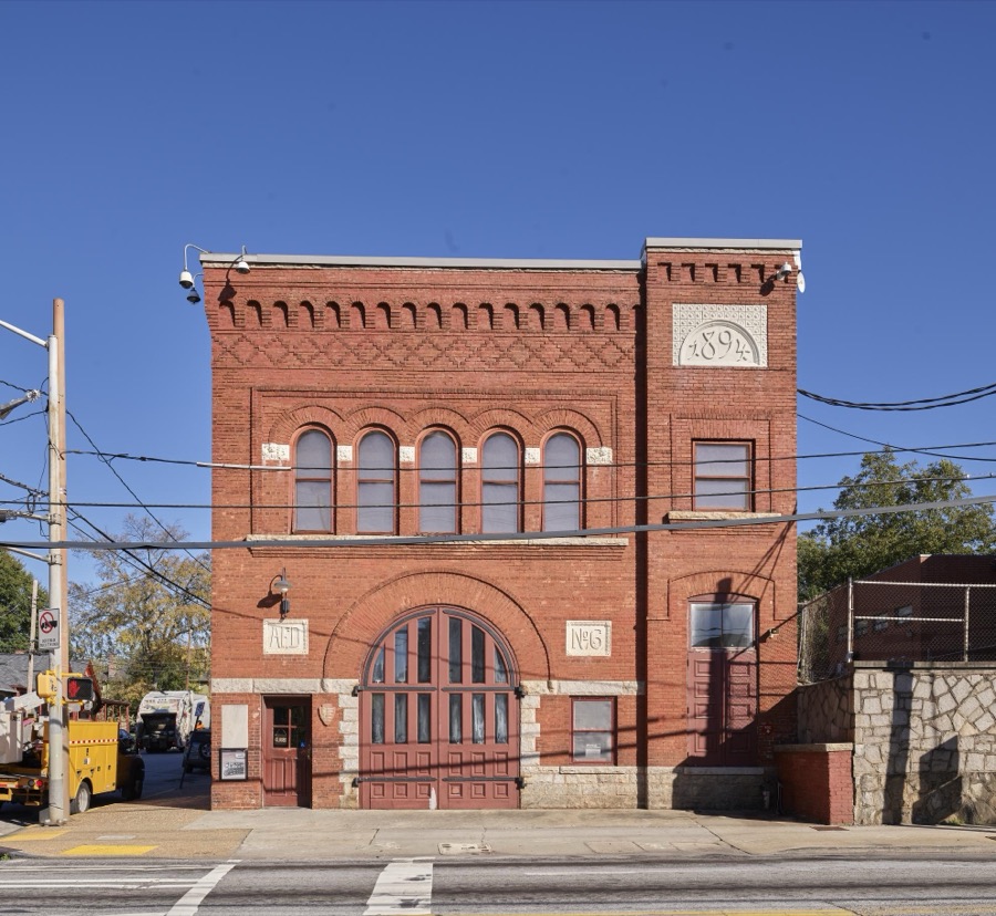The neighorhood firehouse from Dr. Martin Luther King Jr.'s childhood, now preserved at the Martin Luther King Jr. National Historic Site, a park supervised by the U.S. National Park Service that includes several buildings central to the martyred civil-rights leader's early life, his later work, and his place of worship