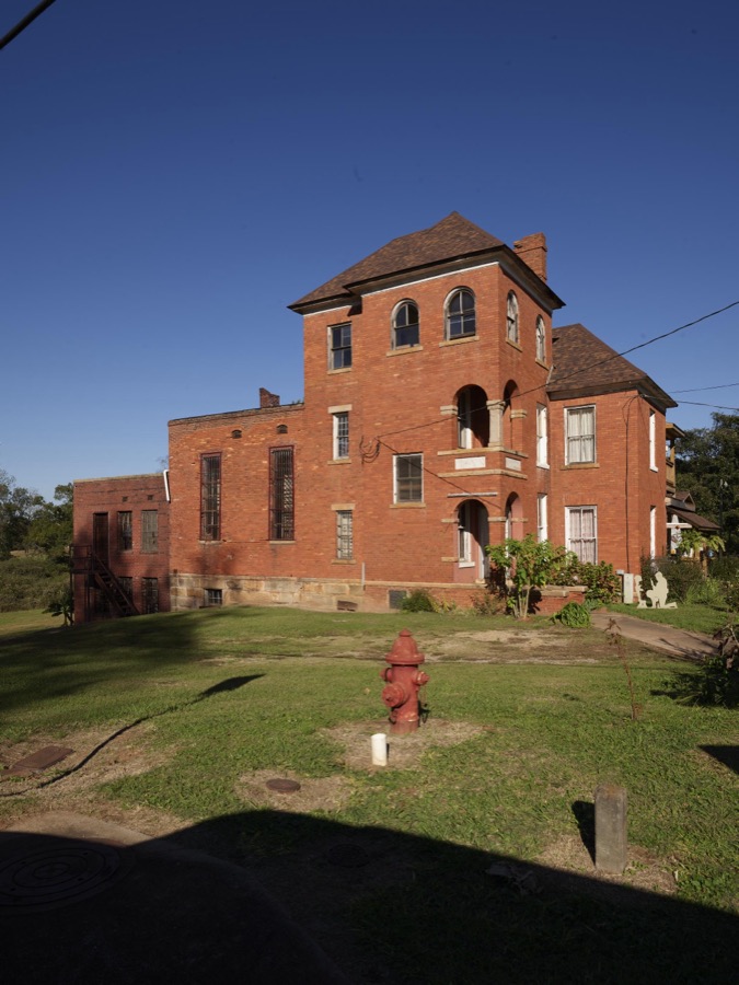 The 1896 Meriwether County Jail in Greenville, Georgia