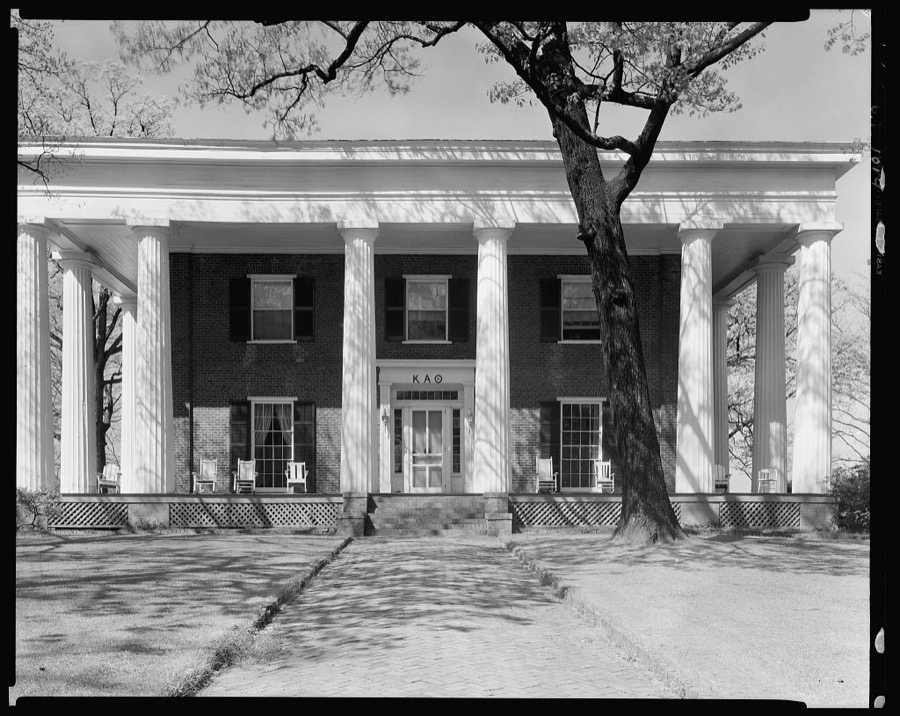Dearing House, Milledge Ave. & Waddell, Athens, Clarke County, Georgia