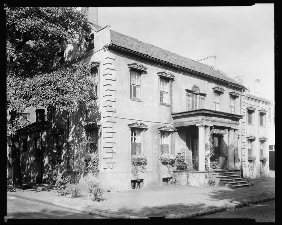 Habersham house, 25 Abercorn Street, Savannah, Chatham County, Georgia