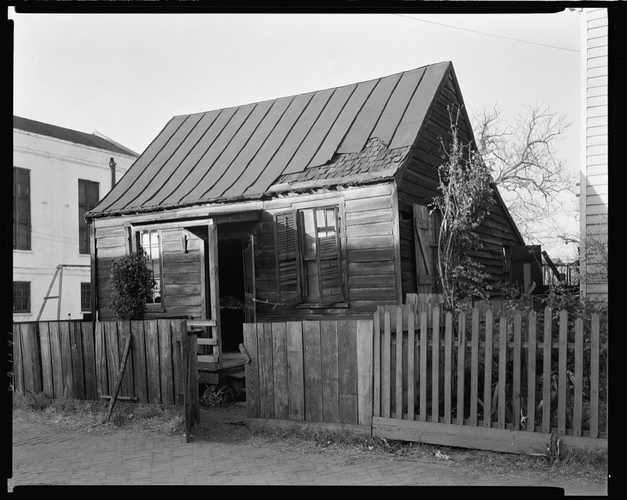 Fahn Street, West side, Savannah, Chatham County, Georgia
