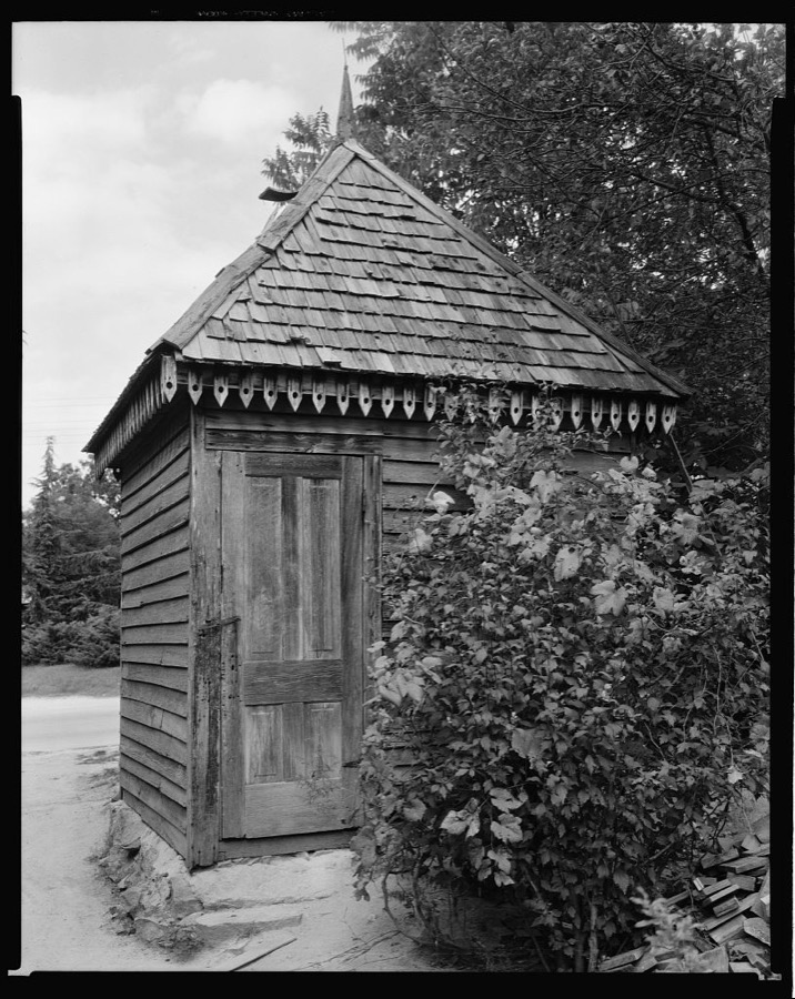 Privy - Great Chimney House, Lexington, Oglethorpe County, Georgia