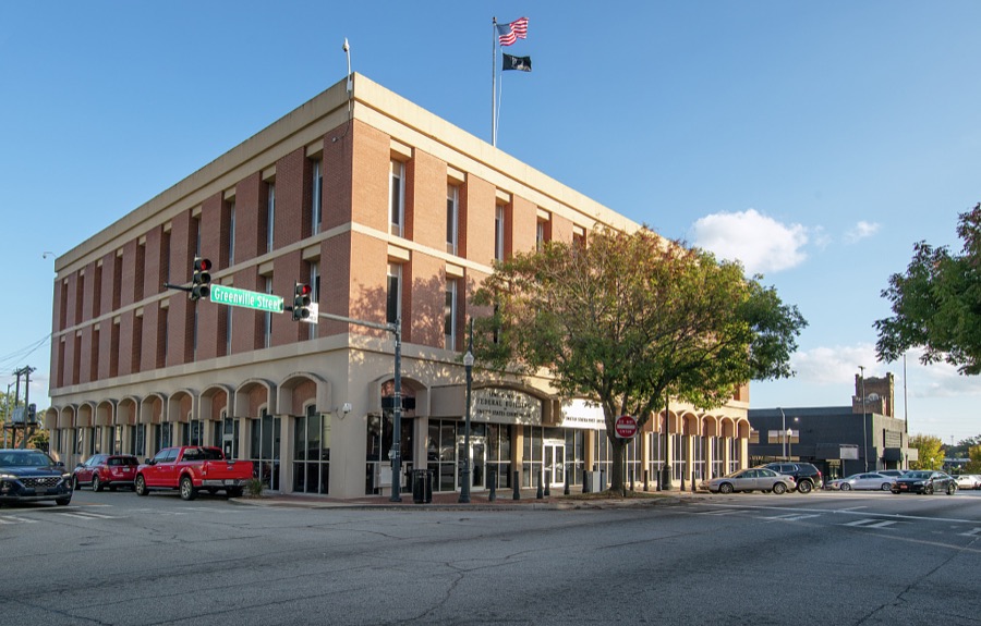 [Exterior of the Lewis R. Morgan Federal Building and United States Courthouse in Newnan, Georgia