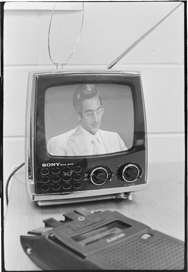 Folklife project on WALB-TV, Albany, Georgia, off-screen photos; Hickory Springs Primitive Baptist Church, Tift County, Georgia; Allen Shellhorse farm, Tift County, Georgia, log house