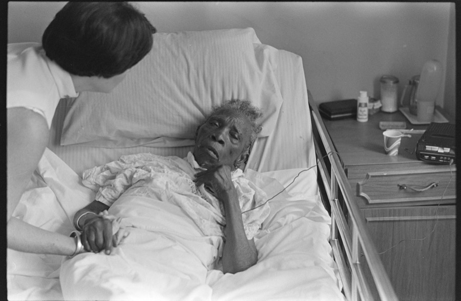 Mary Newsome, Colony (Nursing) Home, Fitzgerald, Georgia, singer; Etta Anderson, Ocilla, Georgia, gathering wild plants