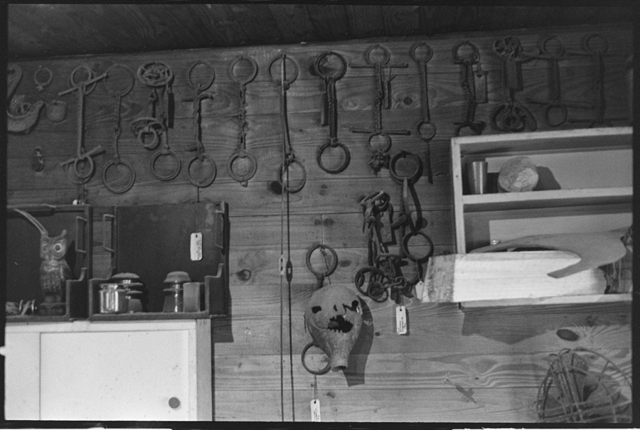 C.M. Copeland's woodcarvings and collected folk art, Fitzgerald, Georgia