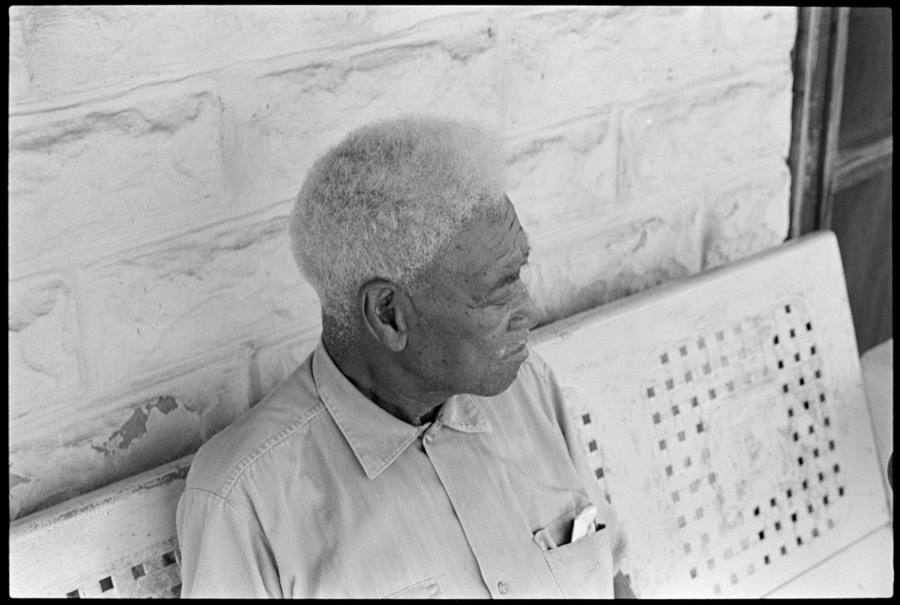M.C. Parks, front porch interview, Turner County, Georgia; Bethel Baptist Church homecoming, Worth County, Georgia