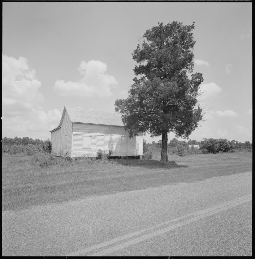 Houses and store on Five Bridge Road between Tifton and Ocilla, Georgia
