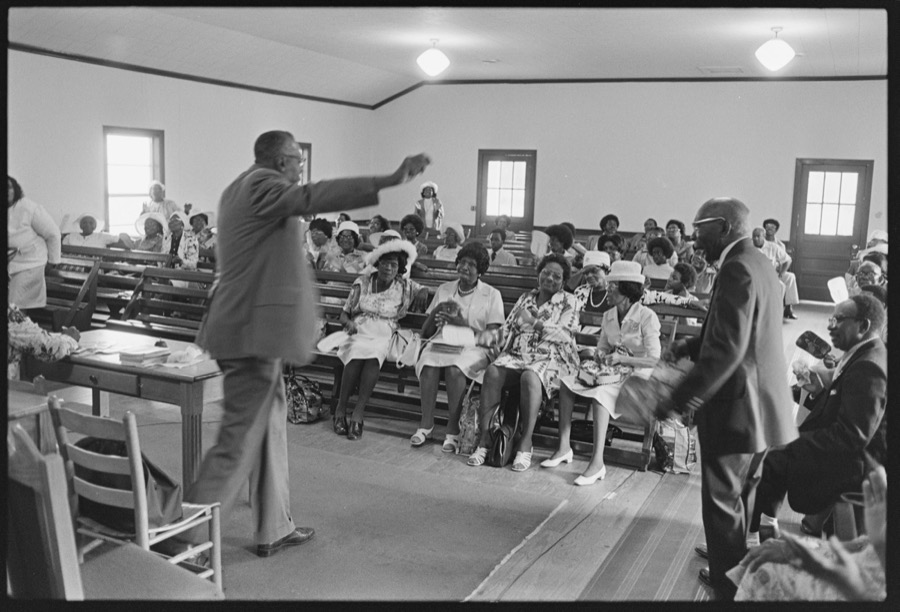 Shape note singing convention, Mt. Zion Missionary Baptist Church, Damascus, Georgia