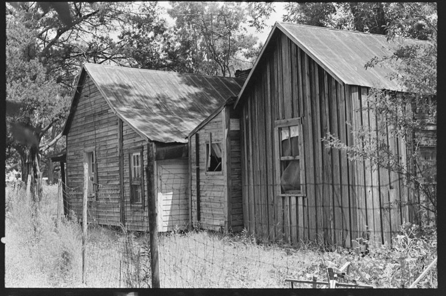 House with connected kitchen, Alapaha, Georgia; Scenes in Berrien County, Georgia; Craftsman Clyde Paul and his workshop, Irwin County, Georgia