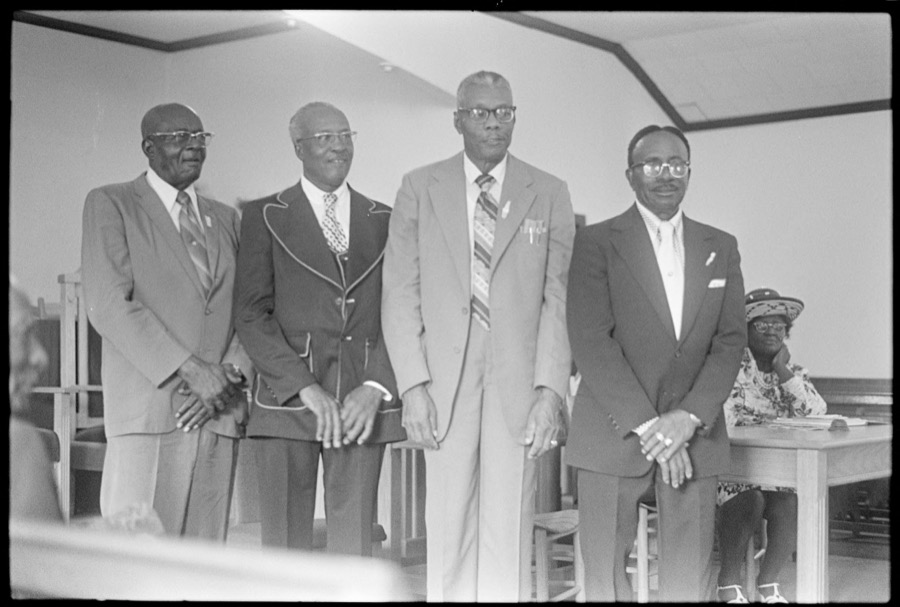 Shape note singing convention, Mt. Zion Missionary Baptist Church, Damascus, Georgia