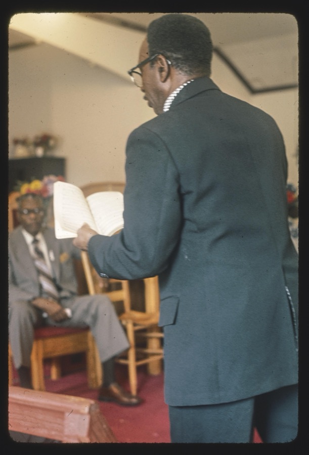 Shape note singing convention, Mt. Zion Missionary Baptist Church, Damascus, Georgia