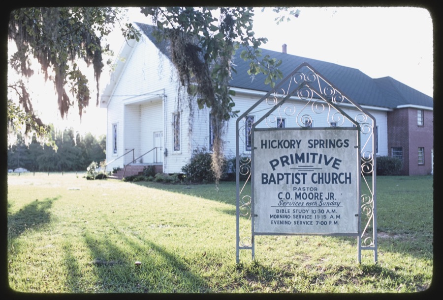Hickory Springs Primitive Baptist Church, Tift County, Georgia