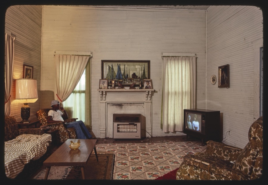 Etta Anderson, Ocilla, Georgia, house interior, grandchildren