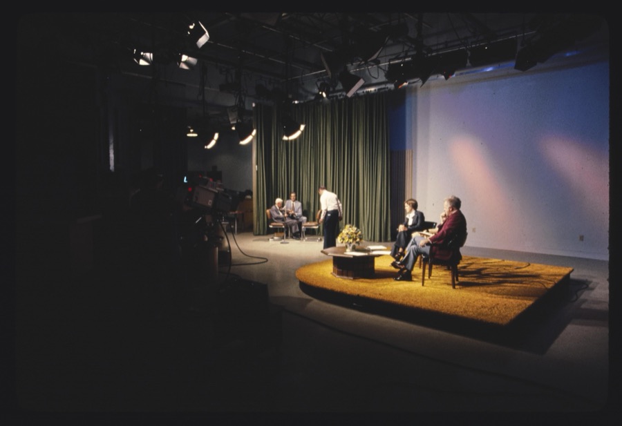 Folklife project television segment, WALB-TV studio, Albany, Georgia