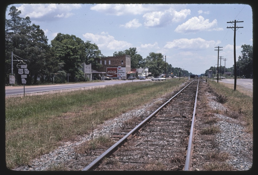 Willacoochee, Georgia, commercial district including Kirkland Variety Works boatbuilders