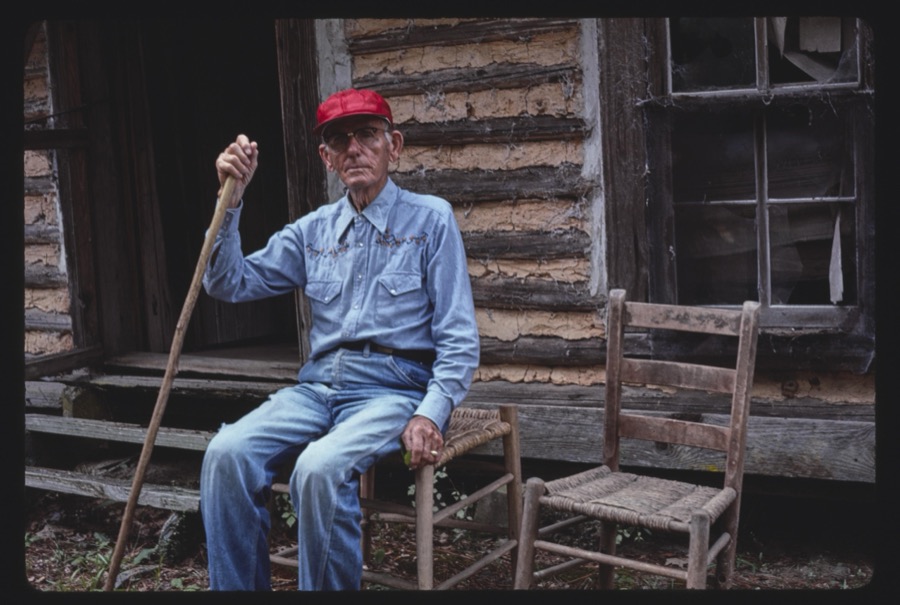 "Uncle" Guy Fuller's cabin and furnishings, Wilcox County, Georgia