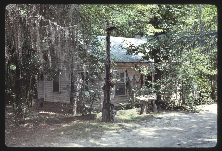 "Uncle" Guy Fuller's house, cabin, and yard, Wilcox County, Georgia