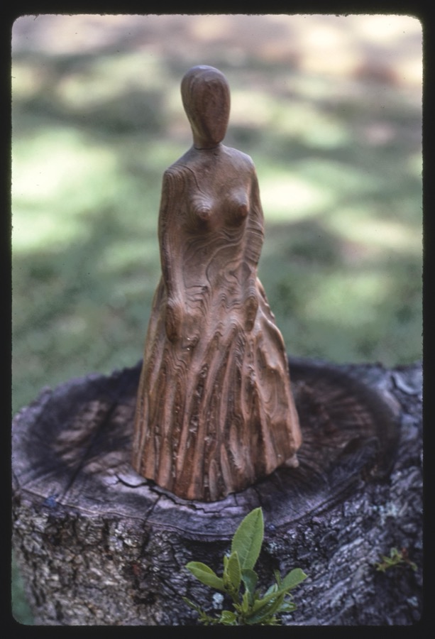 C.M. Copeland's woodworking shop, Fitzgerald, Georgia, woodcarvings and other objects