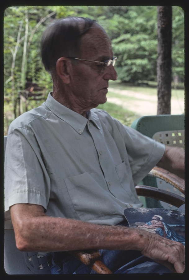 "Uncle" Guy Fuller at home, Wilcox County, Georgia