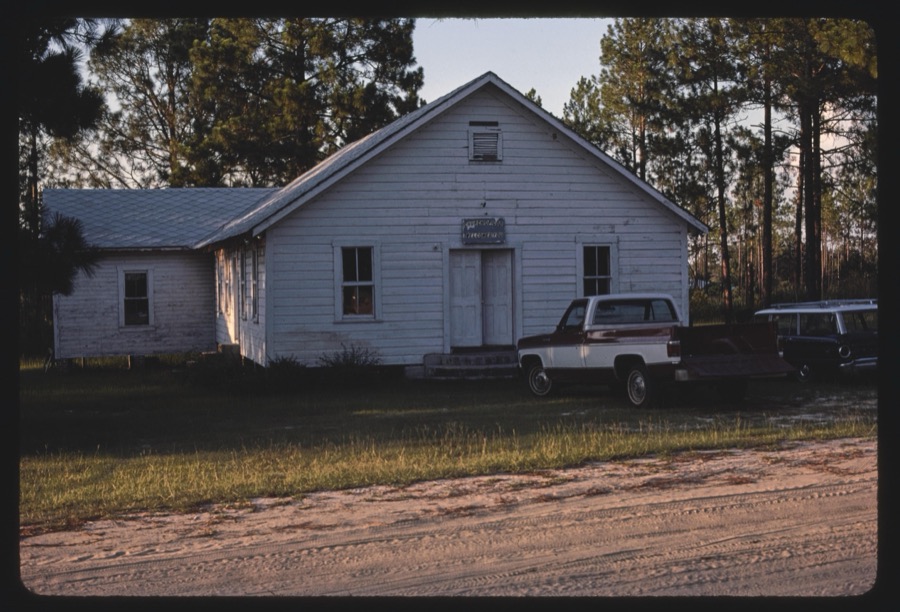 Enigma Church of God (Barnes chapel), Enigma, Georgia; Turner Primitive Baptist Church, Berrien Conty, Georgia, building and cemetery