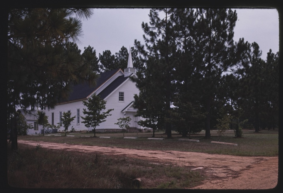 Inaha Baptist Church, Turner County, Georgia, building and grounds; Church, Turner County, Georgia, building and grounds