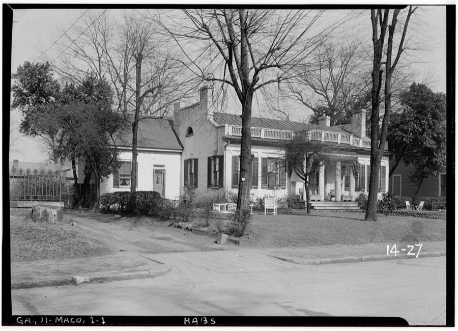 Jerry Cowles House, 4596 Rivoli Drive (moved from 519 Walnut Street), Macon, Bibb County, GA