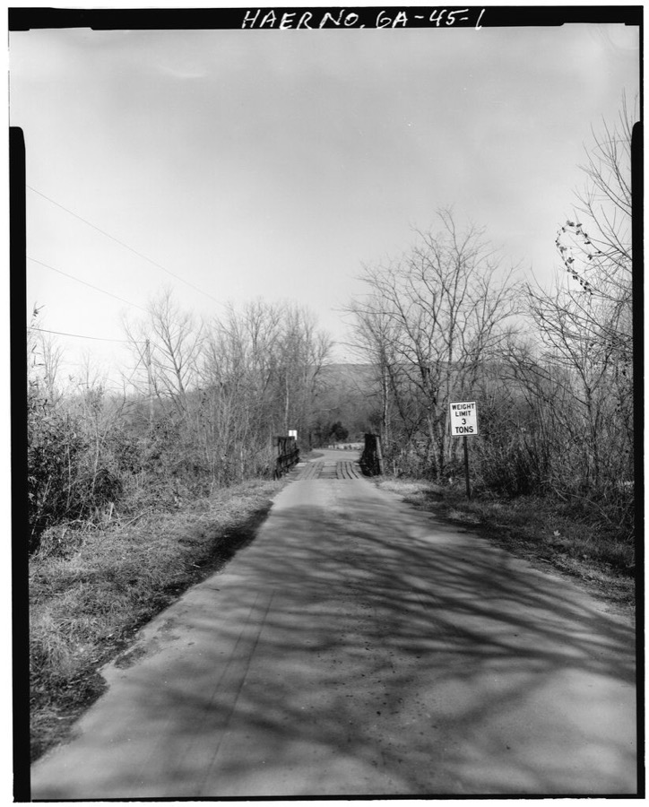 County Road 130 Bridge, Spanning Gulf Creek, Rising Fawn, Dade County, GA