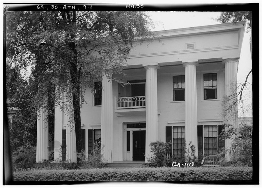 Stevens Thomas House, 347 Hancock Street (moved from Pulaski Street), Athens, Clarke County, GA