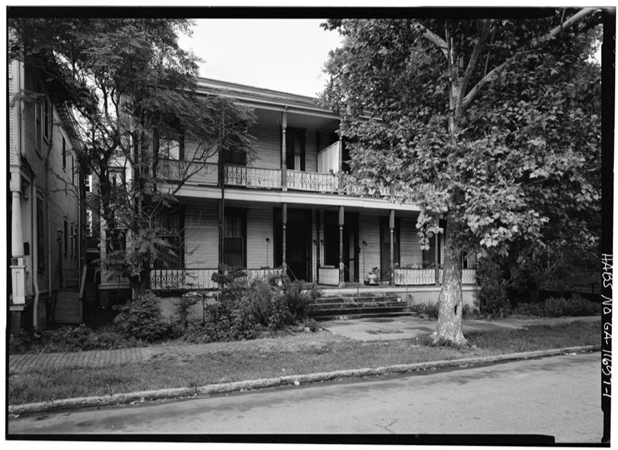 Savannah Victorian Historic District, 404-410 East Duffy Street (House), Savannah, Chatham County, GA