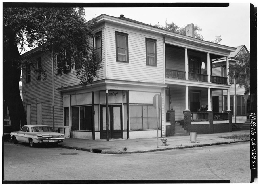 Savannah Victorian Historic District, 301-305 West Duffy Street (House), Savannah, Chatham County, GA
