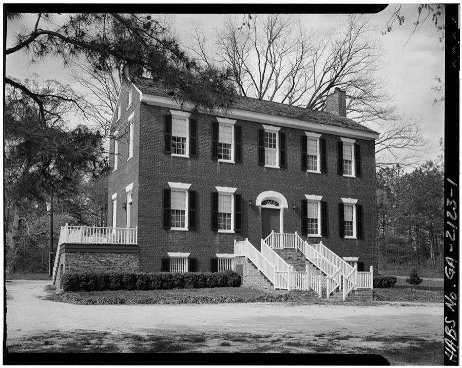 James C. Daniel House, Bartram Trace Road, Washington, Wilkes County, GA