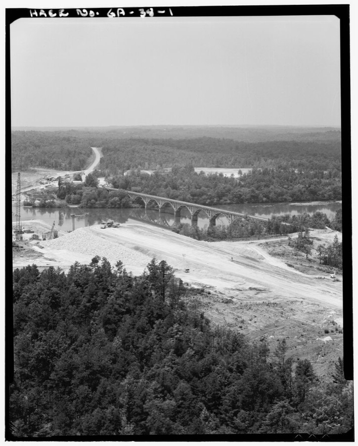 Georgia-Carolina Memorial Bridge, State Highway 72, Elberton, Elbert County, GA