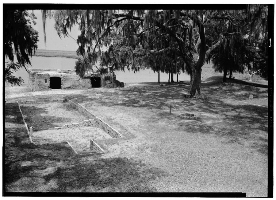 Fort Frederica, King's Magazine (Ruins), Saint Simons Island, Glynn County, GA