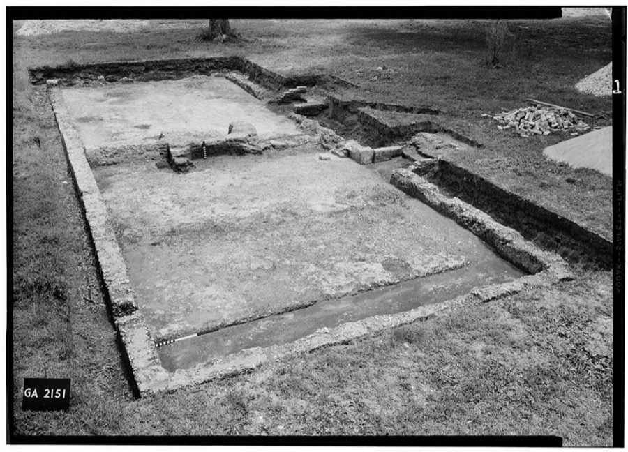 Fort Frederica, Welch House (Ruins), Lot No. 5, South Ward, Saint Simons Island, Glynn County, GA