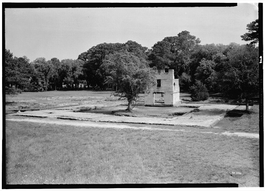 Fort Frederica, Barracks (Ruins), Saint Simons Island, Glynn County, GA