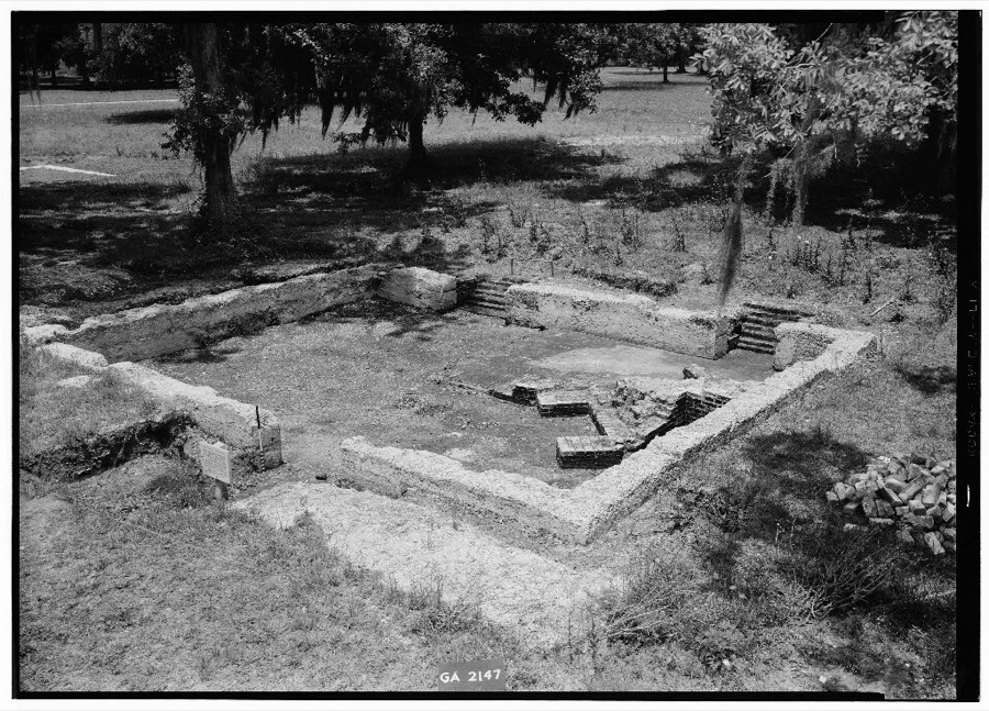Fort Frederica, John Callwell House (Ruins), Lot No. 3, North Ward, Saint Simons Island, Glynn County, GA