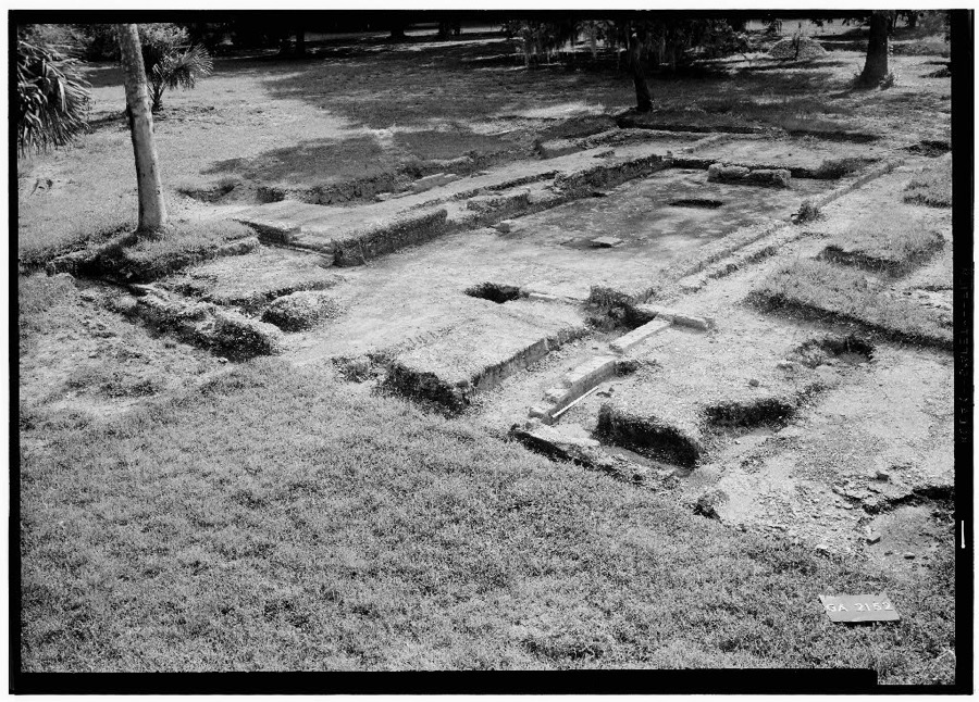 Fort Frederica, duBignon House (Ruins), Lot No. 7, South Ward, Saint Simons Island, Glynn County, GA