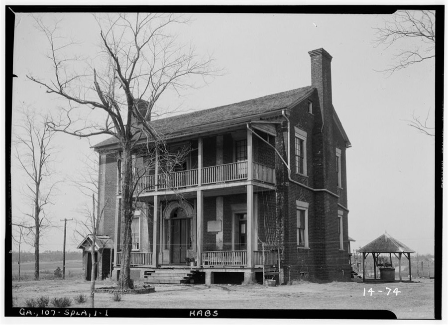 Chief James Clement Vann House, U.S. Route 76 & State Route 255, Spring Place, Murray County, GA