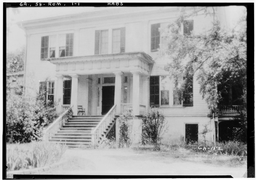 "Thornwood", Shorter College Vicinity, Rome, Floyd County, GA