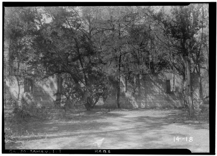 Santa Maria Mission (Ruins), Saint Marys, Camden County, GA