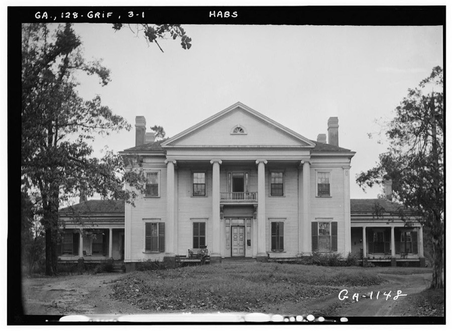 Bailey-Tebeault House, Meriwether Street, Griffin, Spalding County, GA
