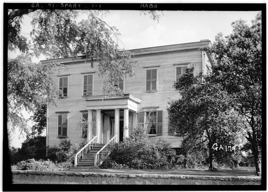 Sayre-Shivers House, Broad & Robins Streets, Sparta, Hancock County, GA