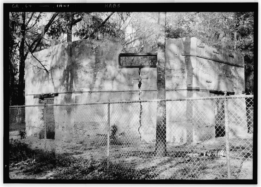 Santo Domingo Mission (Ruins), Near Altamaha Canal (River), Broadfield, Glynn County, GA