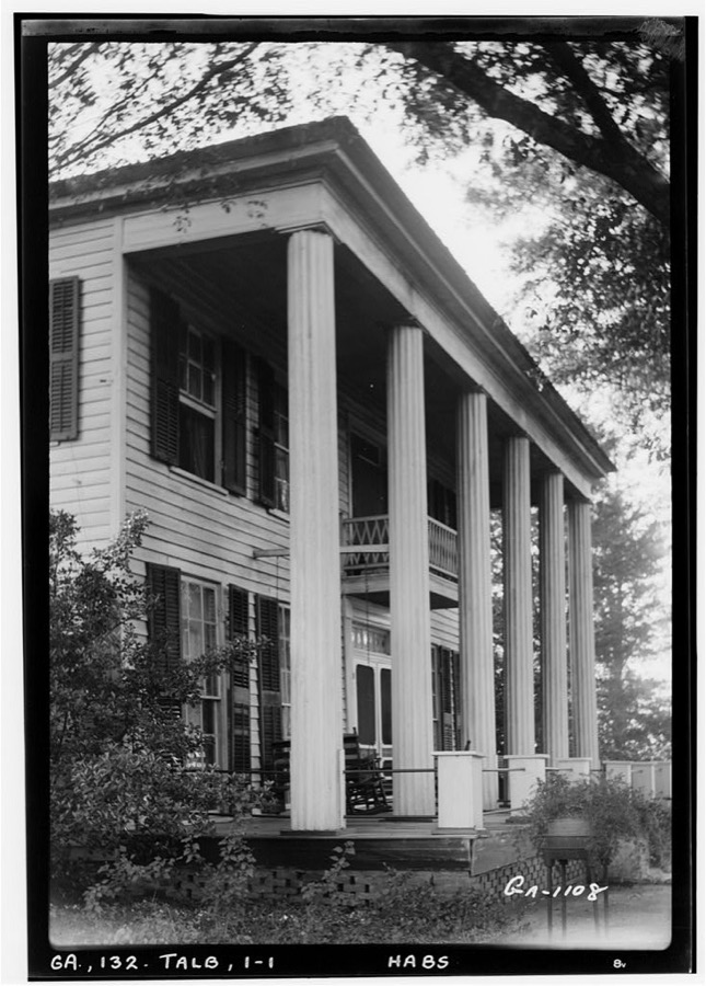 Hill-Leonard House, Talbotton, Talbot County, GA