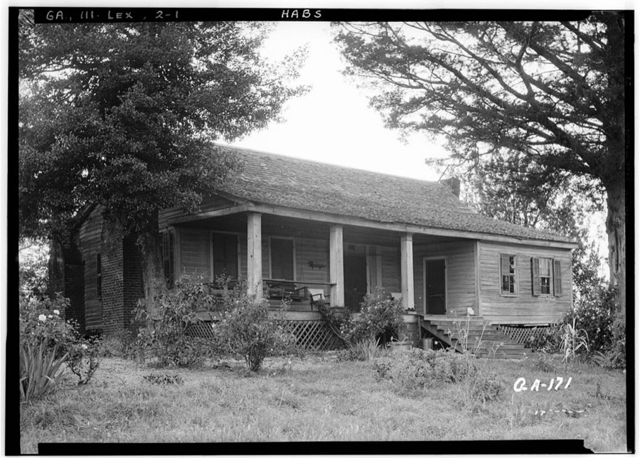 Saims-Bacon House, Lexington, Oglethorpe County, GA