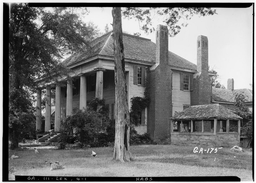 Cox-Chedel-Johnston House, Lexington, Oglethorpe County, GA