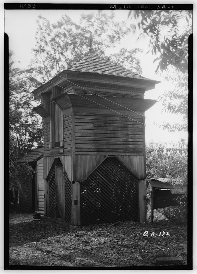 Cox-Steward-Knox Place, Pigeon House & Farm Bell, Lexington, Oglethorpe County, GA
